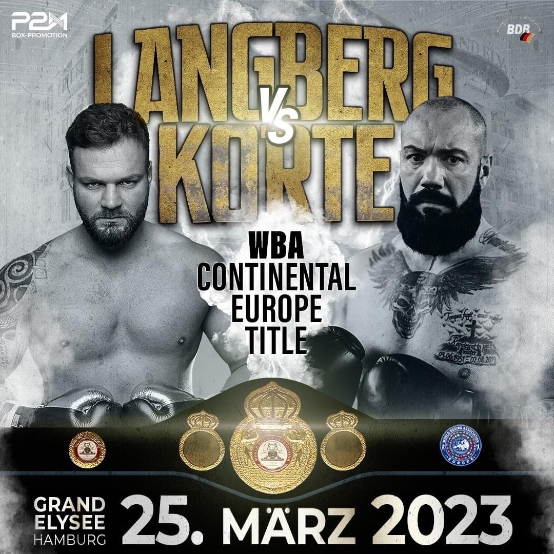 Profiboxer Patrick Korte kämpft in Hamburg um den WBA Continental Europe Title