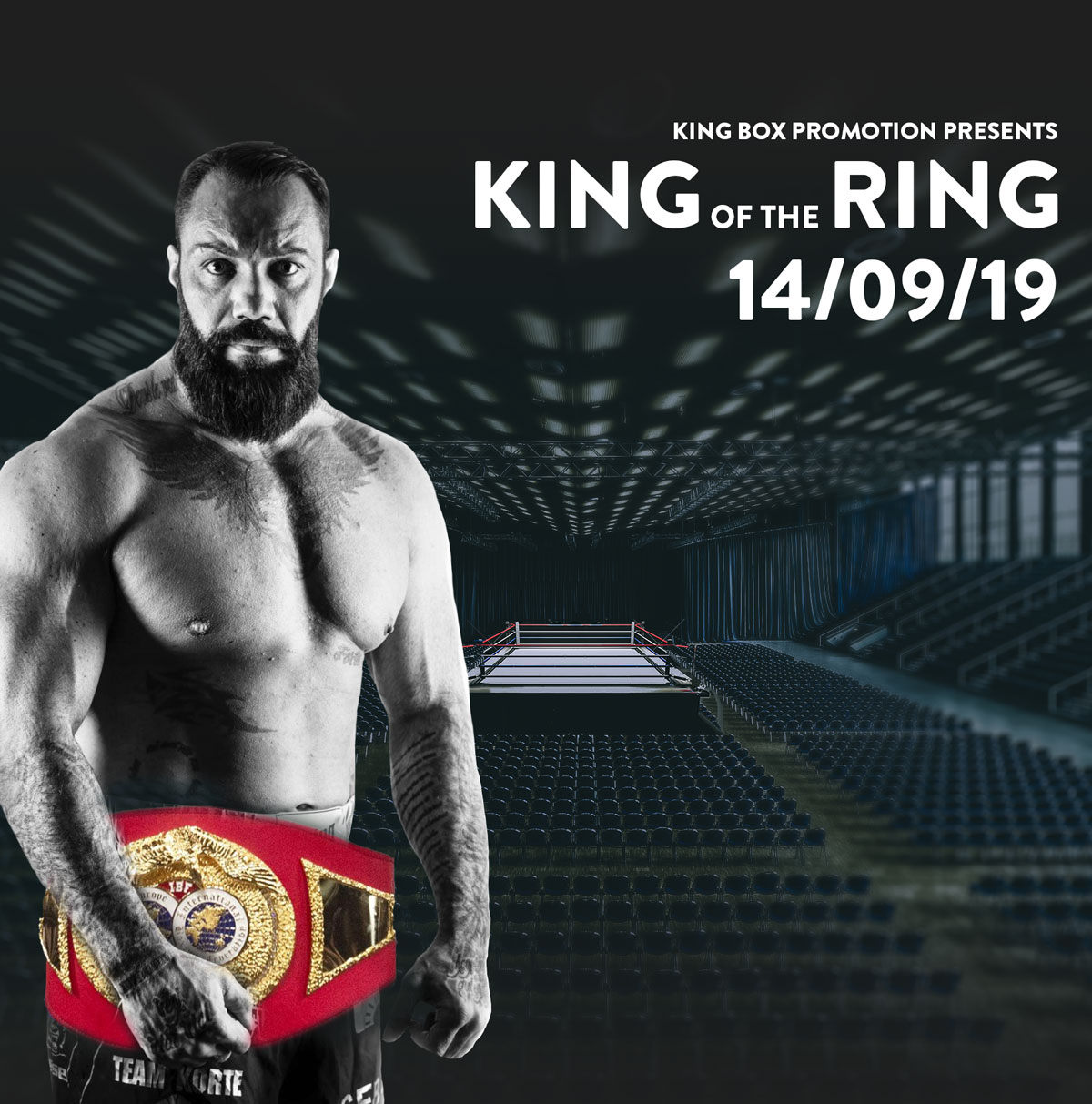 King of the Ring - Teil 2 - 14.09.2019 - Grugahalle Essen Profiboxer Patrick Korte kämpft in der Grugahalle