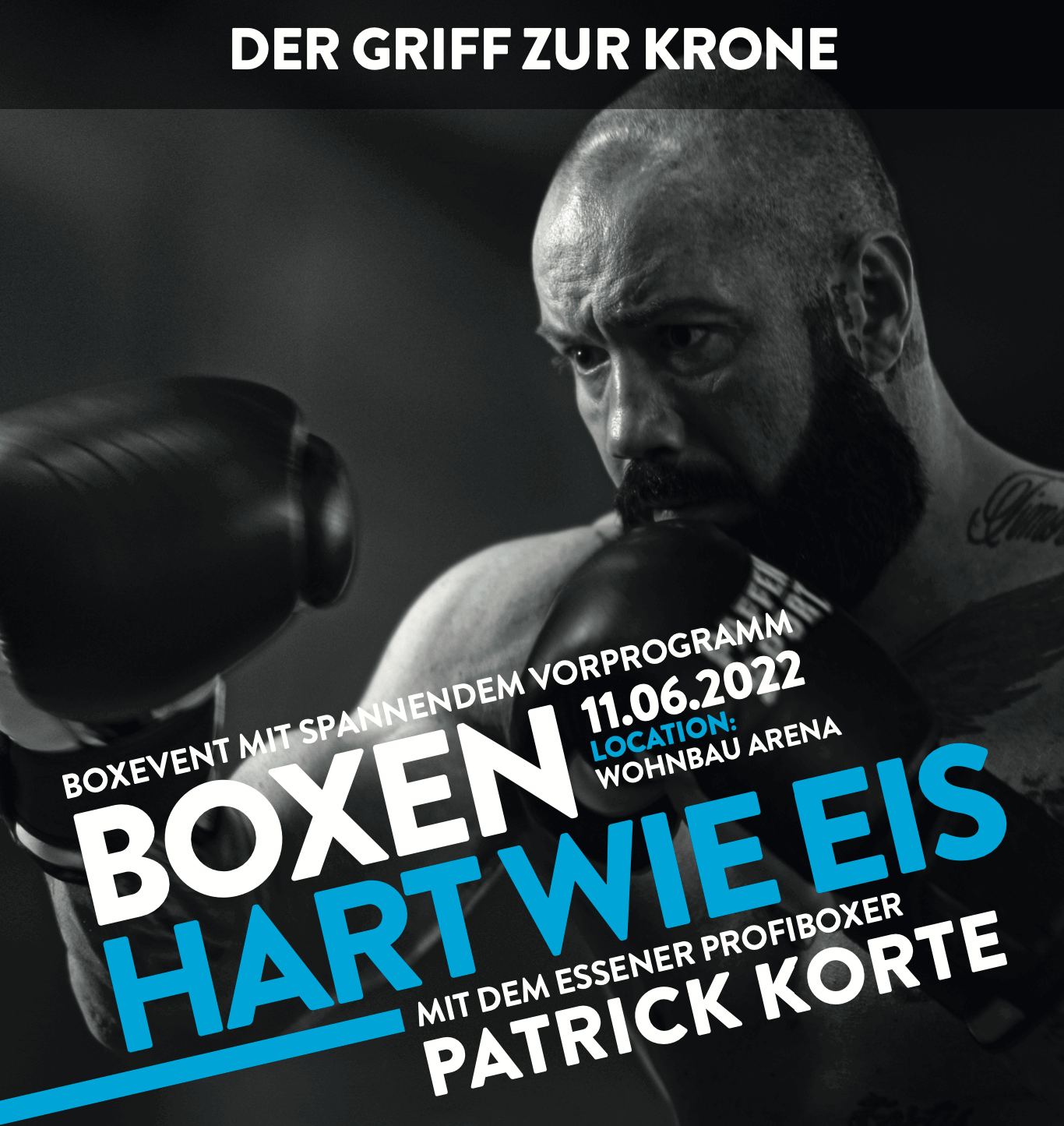 King of the Ring - Teil 2 - 14.09.2019 - Grugahalle Essen Profiboxer Patrick Korte kämpft in der Grugahalle